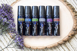 Healinu Roll-On Essential Oil Blends 6-Pack for Adults